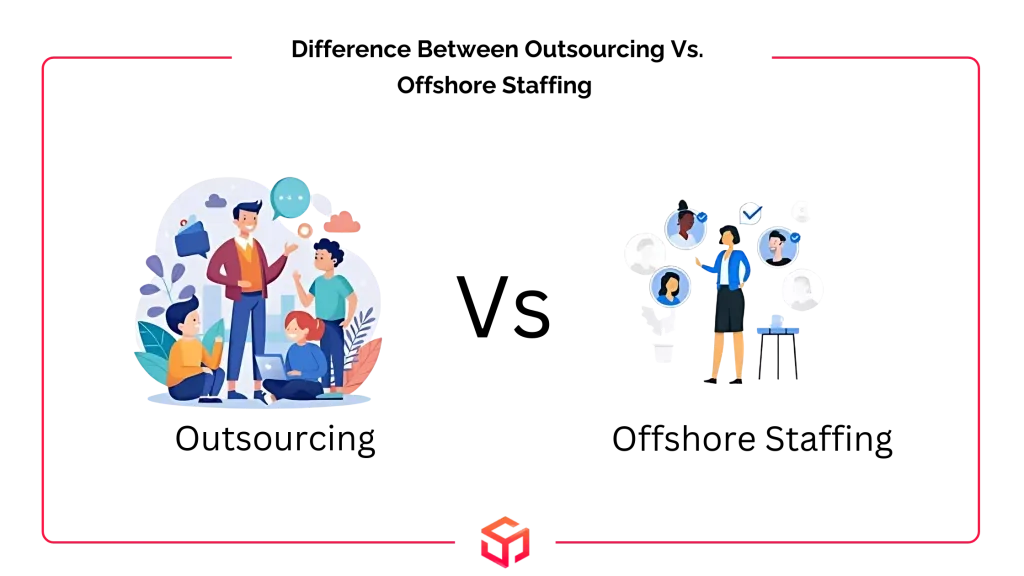 Difference Between Outsourcing Vs. Offshore Staffing