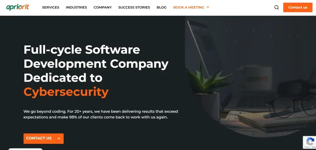 Apriorit Website Image