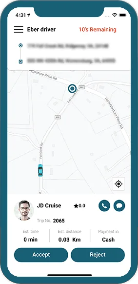 Taxi Driver Application - Soft SUave