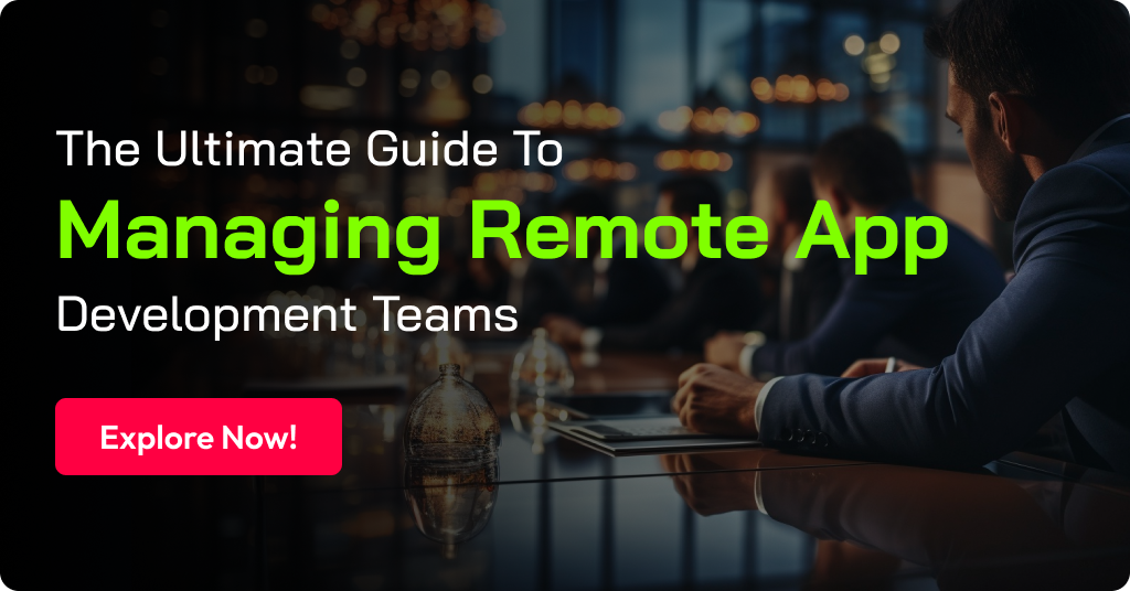 Managing Remote app teams