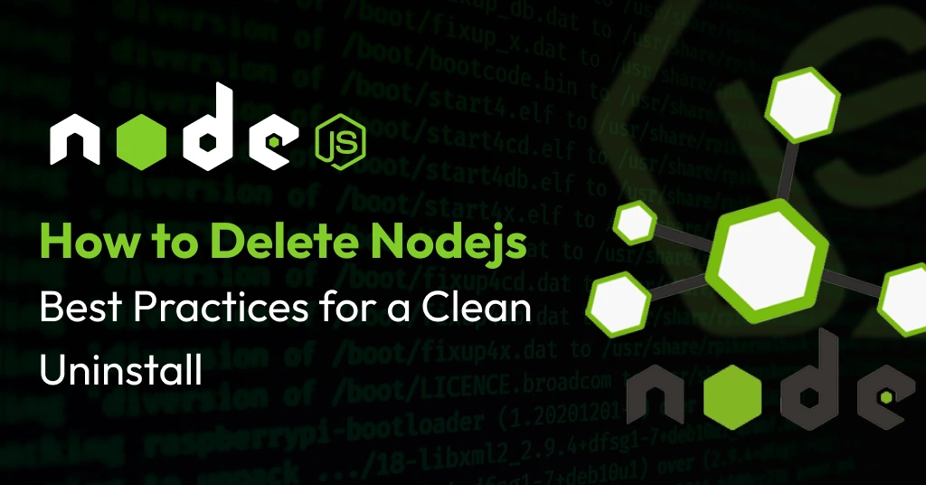 How to delete NodeJS