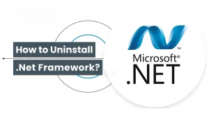how to uninstall .net framework